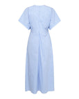 Kaiocc Stripe Dress i pale blå sett fra siden, kjole fra Co'couture hos Image Mandal