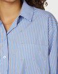 Dalma Decoration Shirt i Light Blue, skjorte fra Neo Noir hos Image Mandal