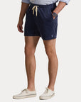 Woven-Shorts i marineblå alternativt utsnitt, shorts fra Polo Ralph Lauren hos Image Mandal