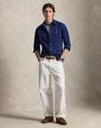 Woven Sport Shirt i marineblå bakfra, skjorte fra Polo Ralph Lauren hos Image Mandal