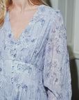 Mabella Crepe Print Dress