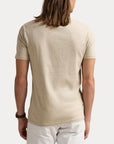 Custom Slim Crew Neck Short-Sleeve T-Shirt i grå alternativt utsnitt, t-skjorte fra Polo Ralph Lauren hos Image Mandal