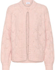 Pavaanisz Cardigan i chalk rosa i ull, cardigan fra Saint Tropez hos Image Mandal