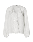 Neras M Shirt i sugar i bomull, bluse fra MBYM hos Image Mandal