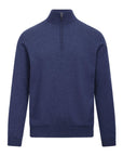 Sairus Halfzip i mid blå bakfra, genser fra Urban Pioneers hos Image Mandal