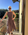 Sorellia-m dress i BRUN, kjole fra MBYM hos Image Mandal