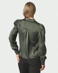 Rosslyn Heavy Sateen Blouse