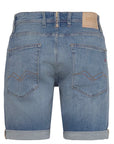 Rbj.981 Short Ma981y.000.685 194 i medium blue, shorts fra Replay, stylet – Image Mandal