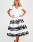 Mary Skirt i sort/hvit stylet antrekk, skjørt fra Golightly hos Image Mandal