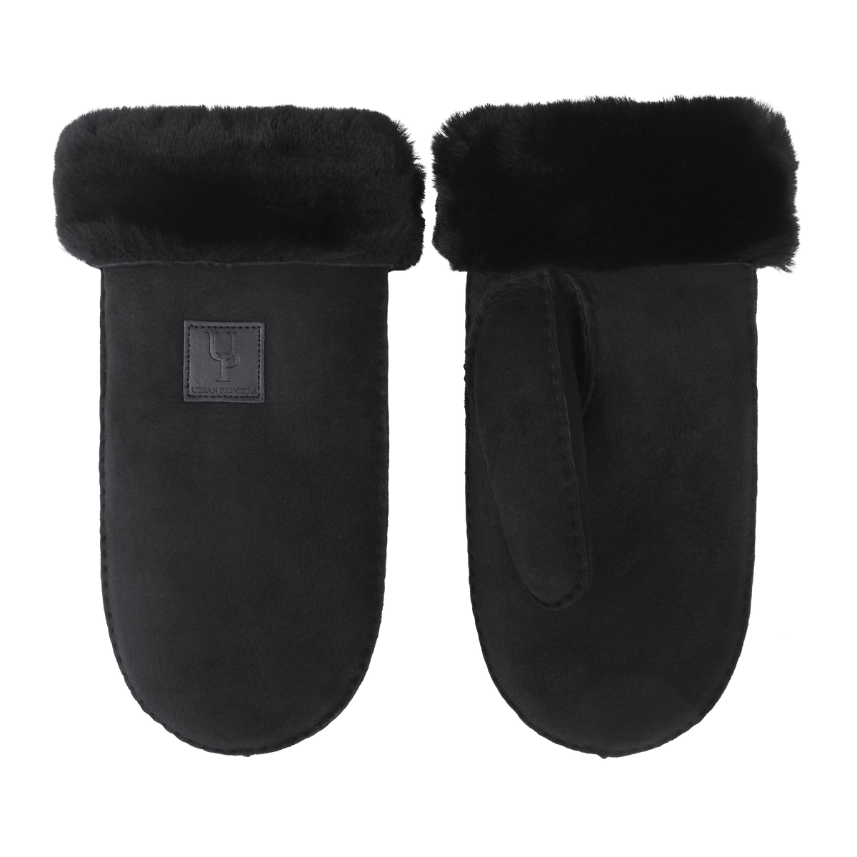 Urban Pioneers Puglia Mittens votter – liggende packshot med pelskant
