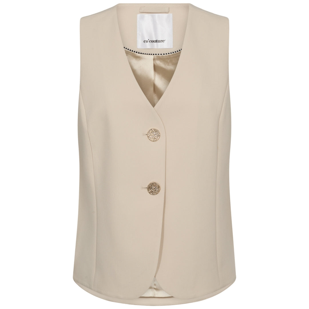 Co'couture Vola vest – liggende packshot forfra