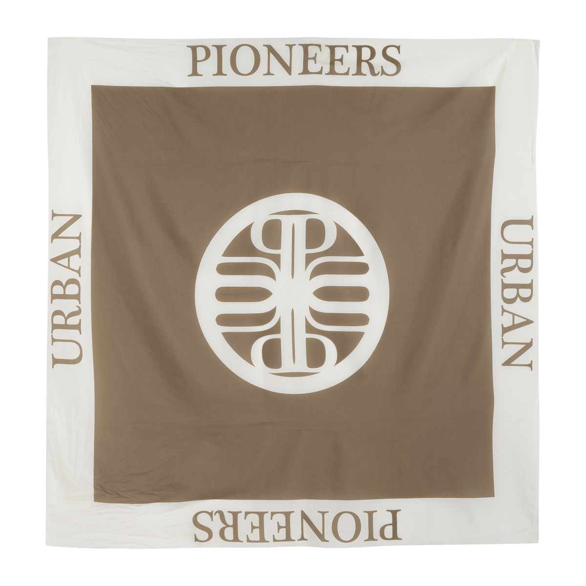 Urban Pioneers Paros Sarong skjerf – liggende med logo og merkenavn i print