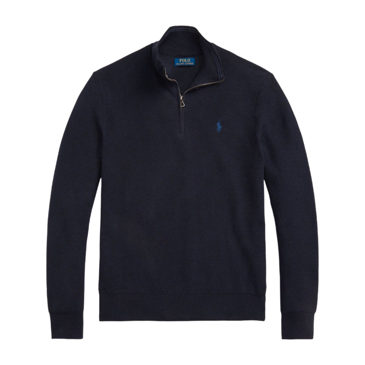 Polo Ralph Lauren half-zip genser – liggende packshot forfra