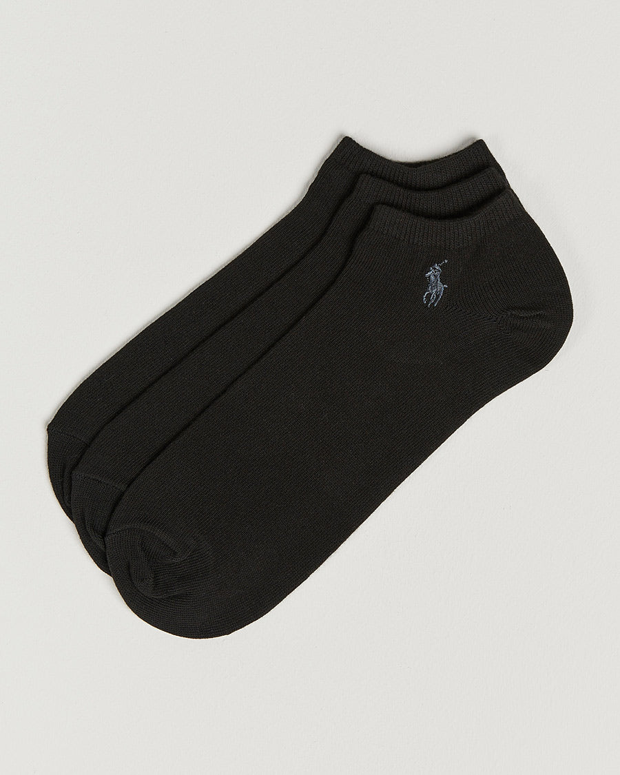 Polo Ralph Lauren Ghost Ped sokker – tre par liggende, med brodert logo