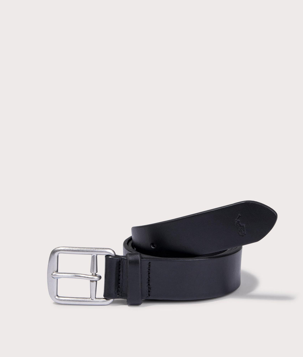 Polo Ralph Lauren Saddler belte – liggende packshot med spenne