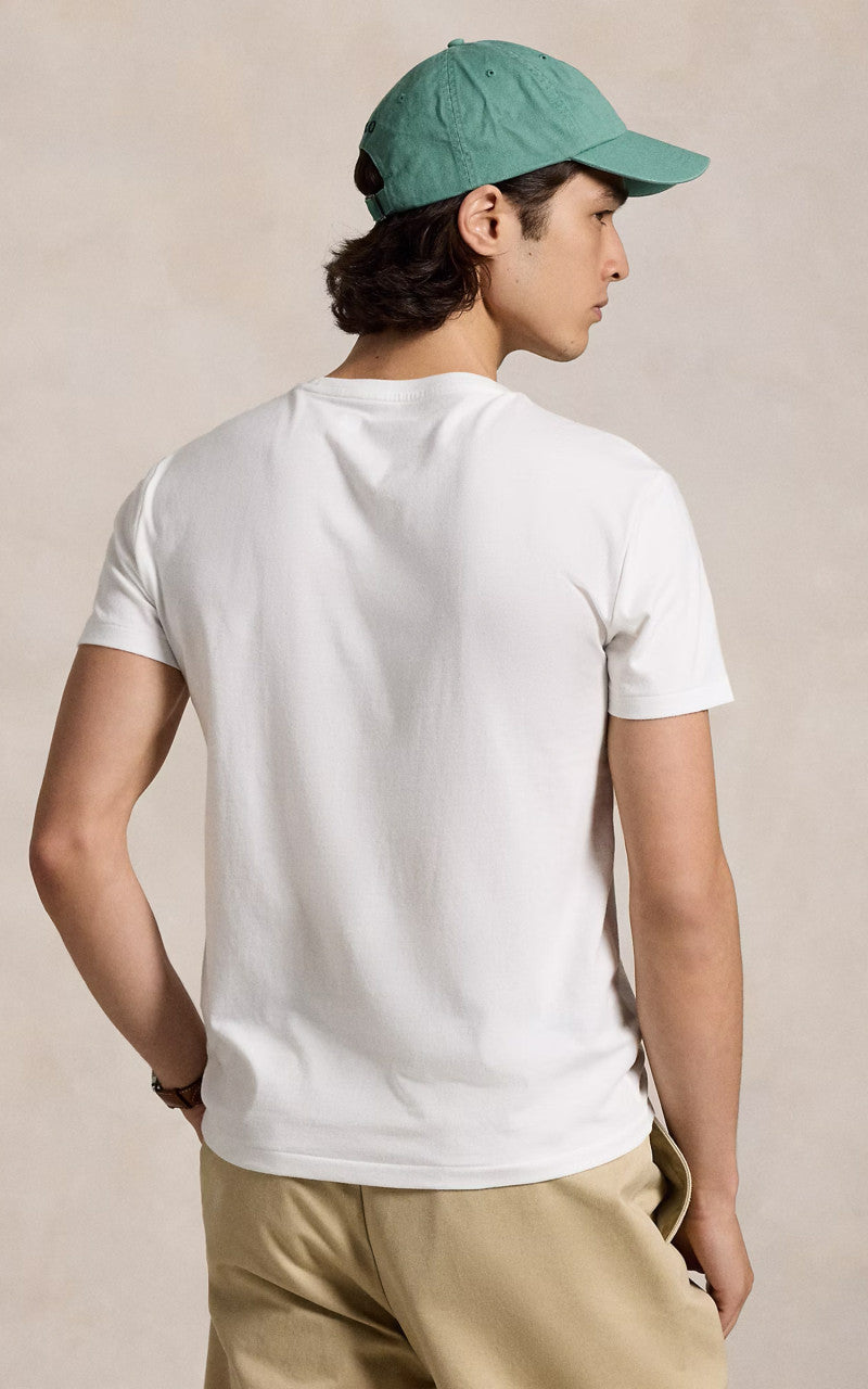 Polo Ralph Lauren Custom Slim Fit t-skjorte – halvfigur bakfra på modell