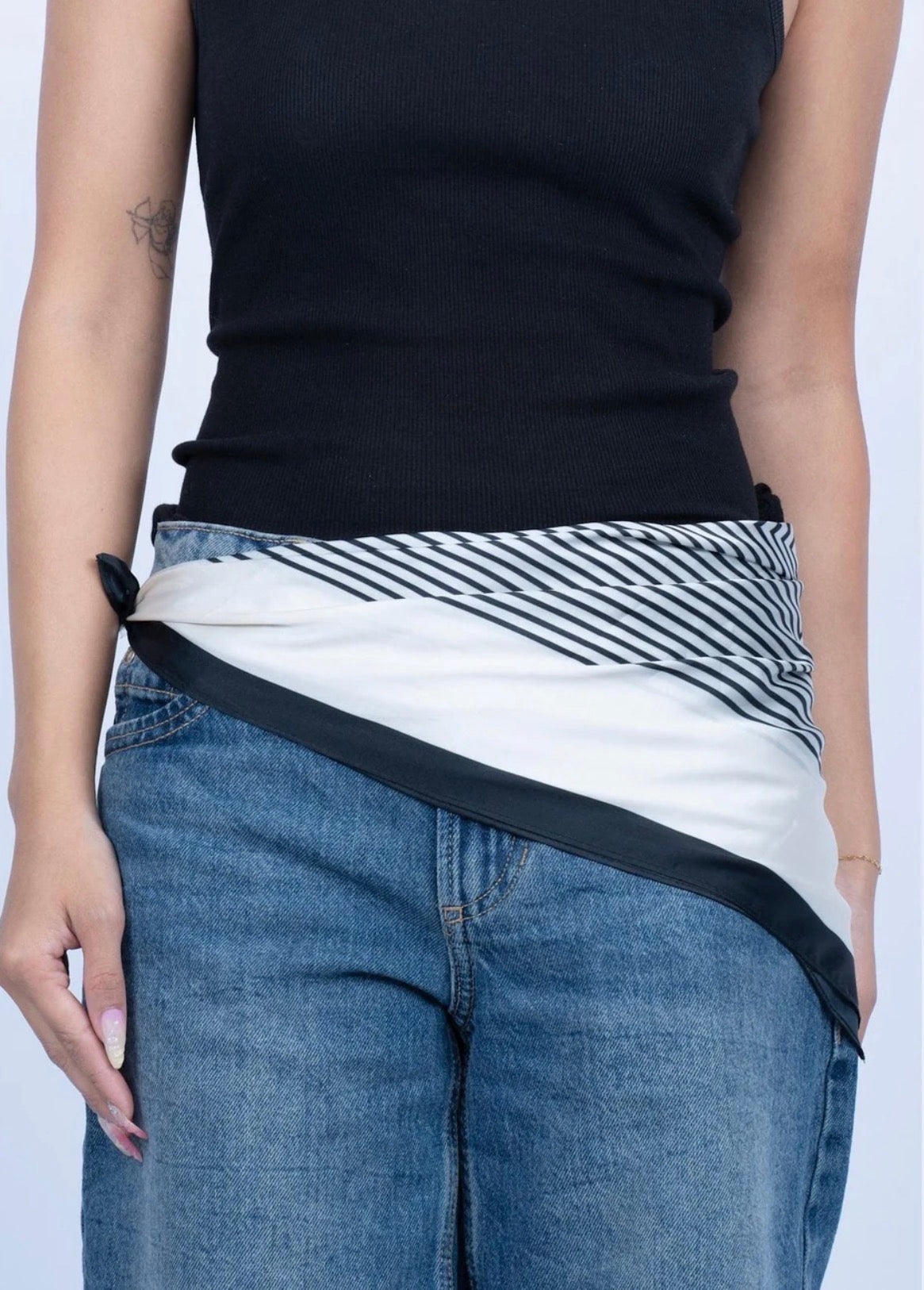 Classic patterned scarf