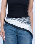 Classic patterned scarf