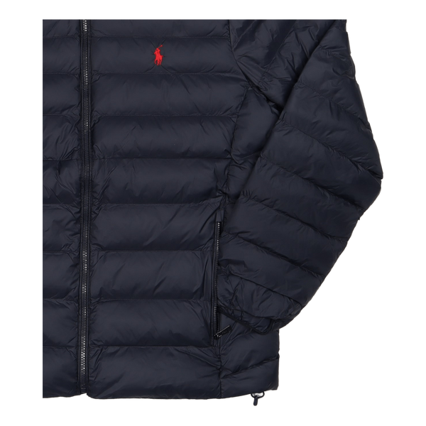 Polo Ralph Lauren Terra jakke – detalj av brodert logo og lomme