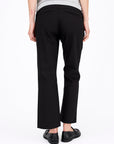 Ivy Copenhagen Alice Cropped Flare bukse – bakfra på modell