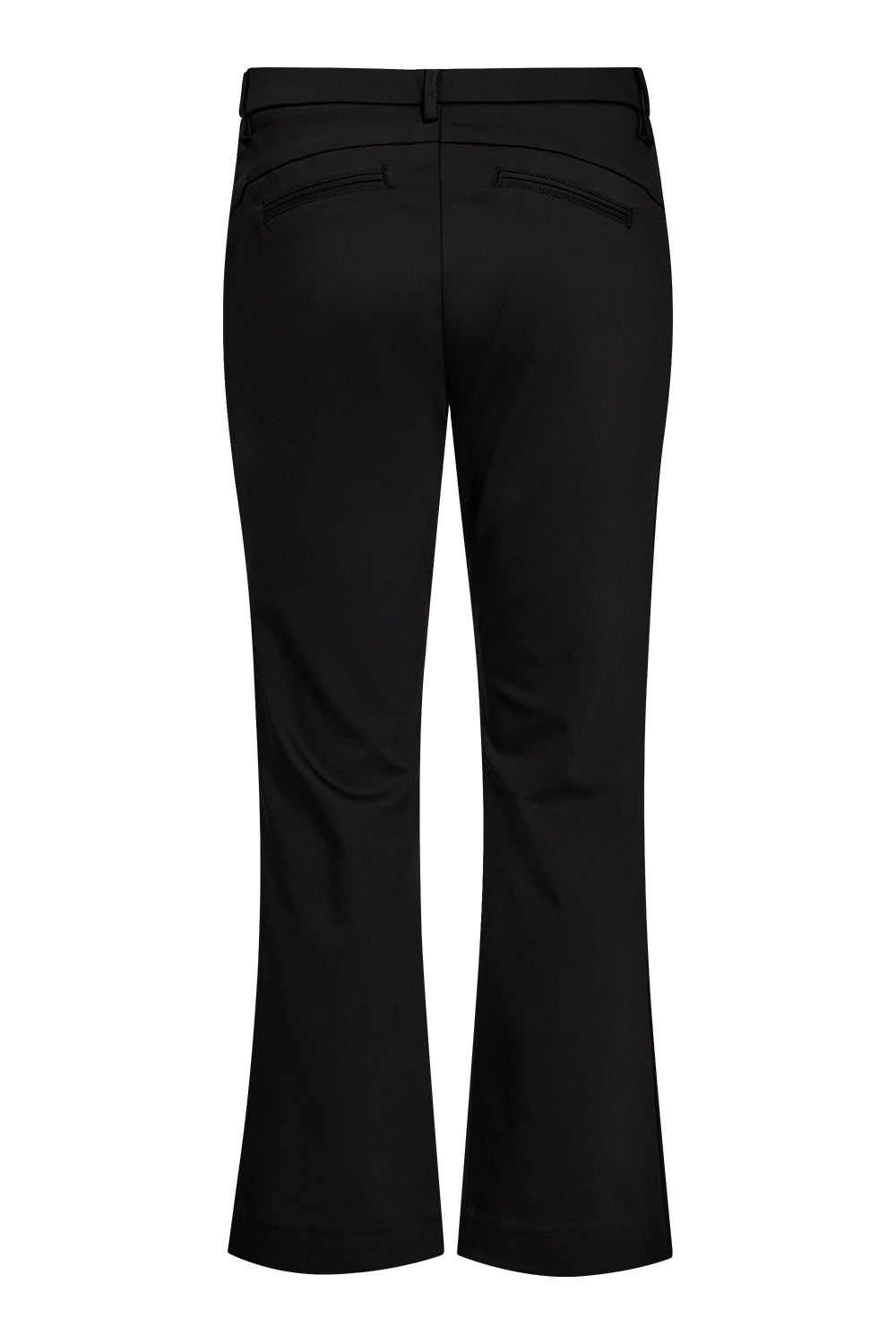 Ivy Copenhagen Alice Cropped Flare bukse – liggende packshot bakfra