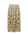 Fuschia Skirt i sand/yellow sett fra siden, skjørt fra A-view hos Image Mandal
