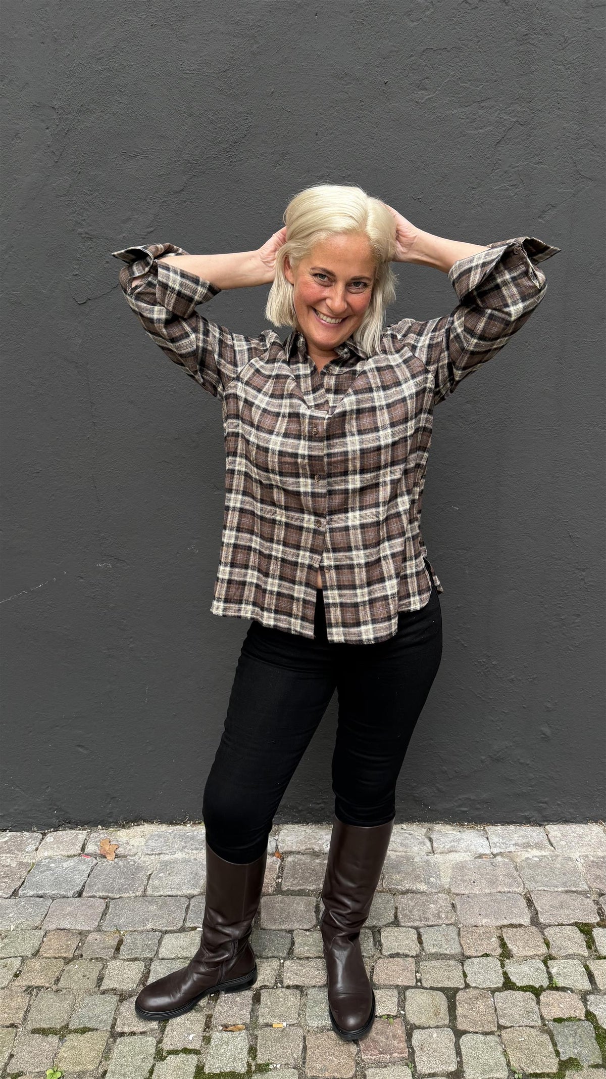 Dita Flannel Check Shirt