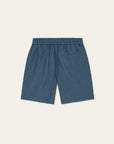 Drawstring Linen Shorts i mørkeblå stylet antrekk, shorts fra Les Deux hos Image Mandal