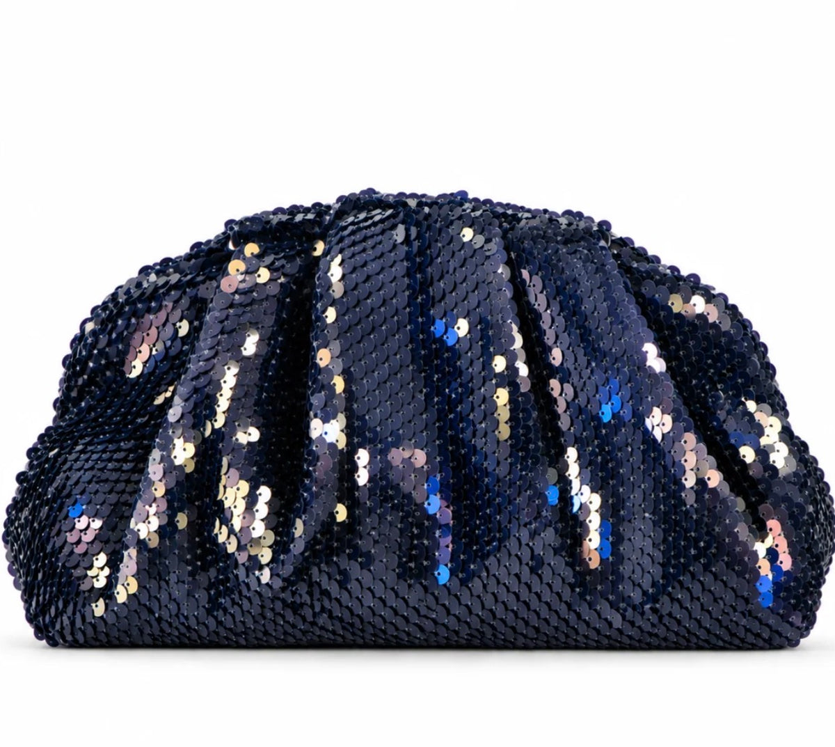 sequin clutch bag