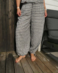 Roxane Balloon Check Pants