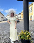 Benuti Solid Dress i light gul i polyester, kjole fra Neo Noir hos Image Mandal