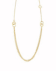 Onyx - Layered Chain Necklace Stainless Steel