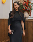 Manufi Chiffon Cape