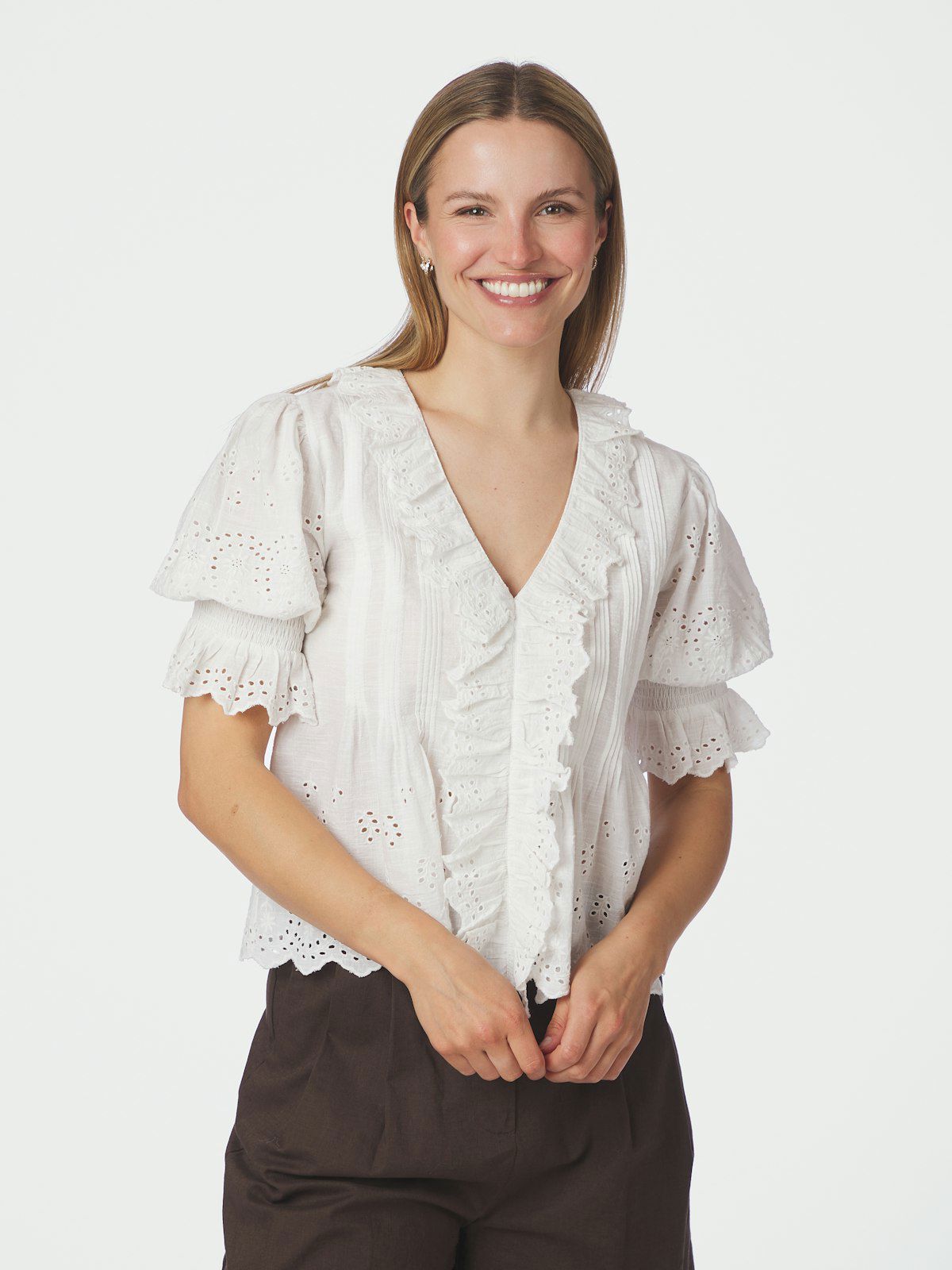 Talise Emb Blouse