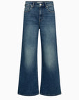 Ivy Medina Cropped Jeans Wash Turin i blå på modell, bukse fra Ivy Copenhagen hos Image Mandal