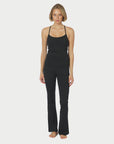 Ulianna Leggings Pants i sort stylet antrekk, underdel fra Neo Noir hos Image Mandal