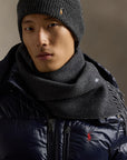 Classic Reversible Oblong Scarf sett fra siden, skjerf fra Polo Ralph Lauren hos Image Mandal