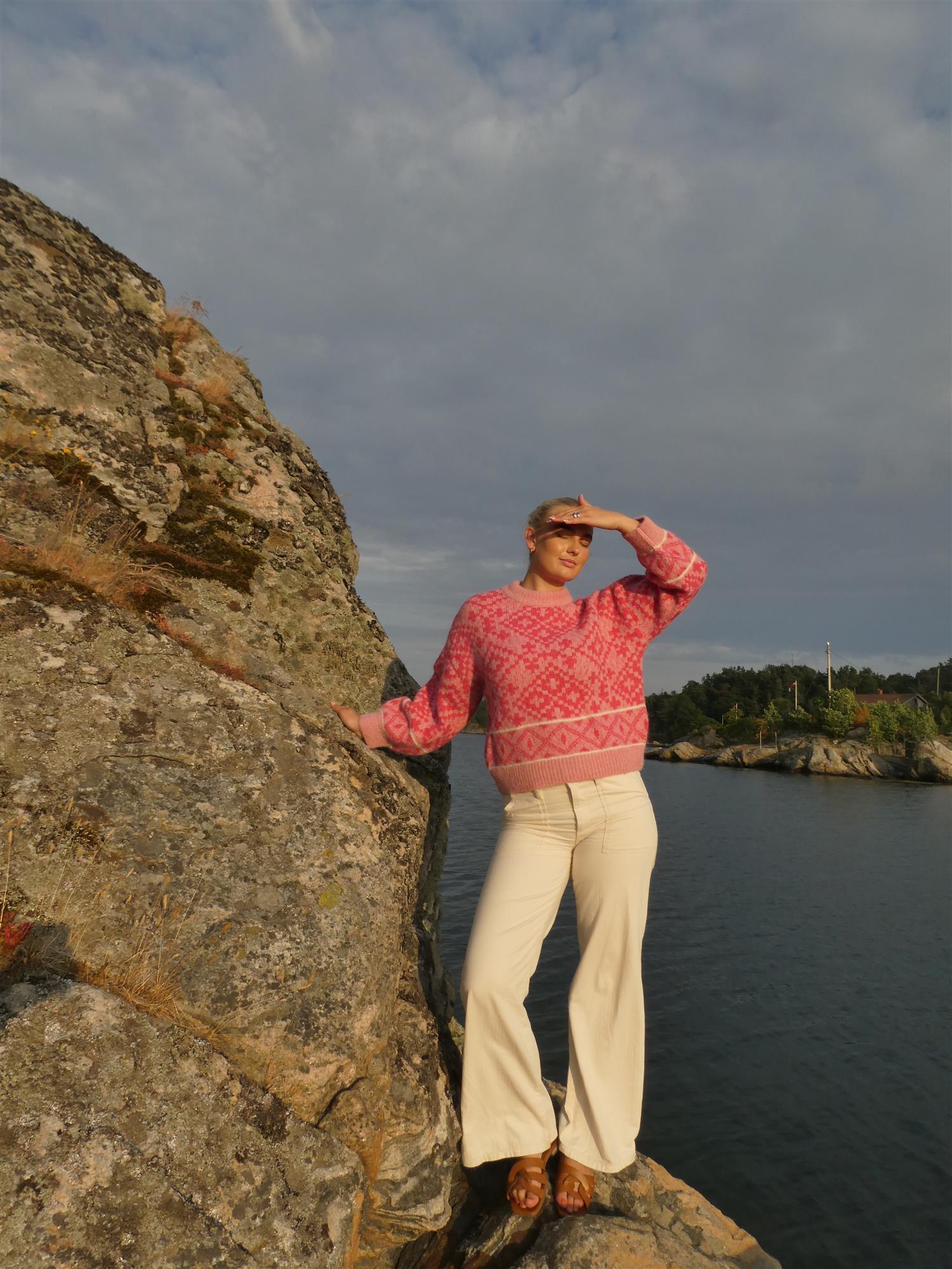 Luxana knit pullover