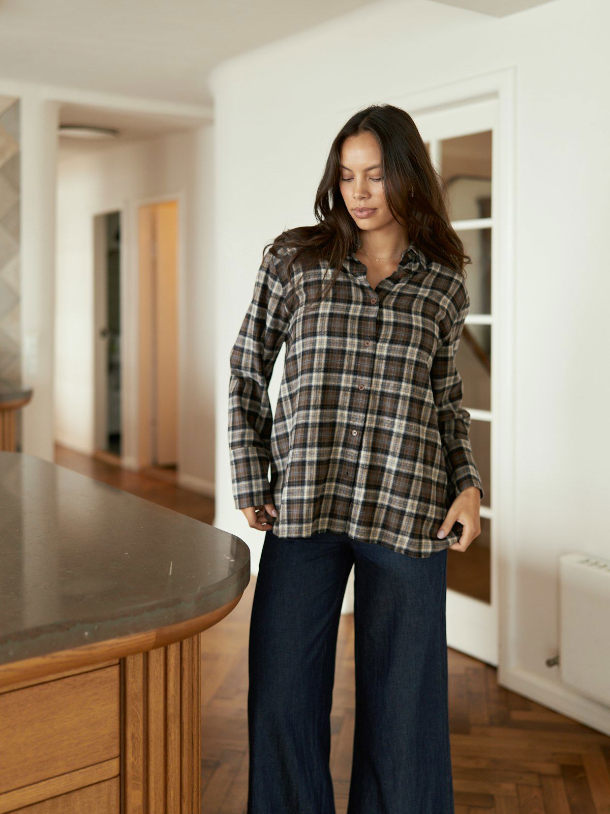Dita Flannel Check Shirt