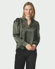 Rosslyn Heavy Sateen Blouse