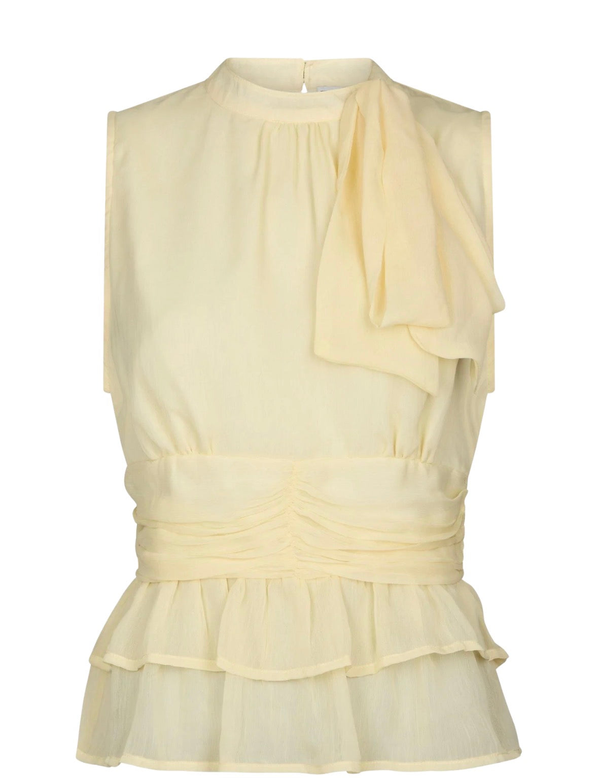 Ansol Solid Chiffon Top alternativt utsnitt, topp fra Neo Noir hos Image Mandal