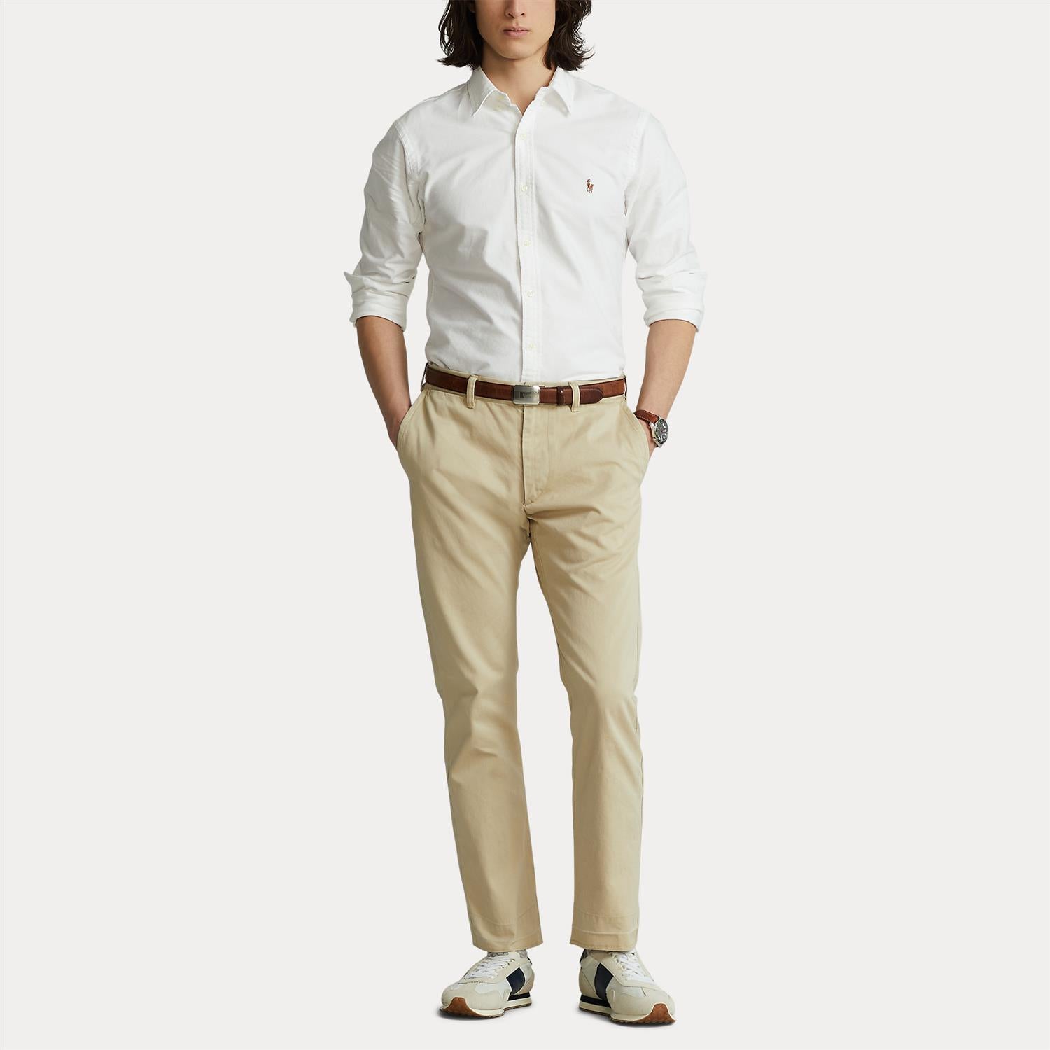 Sl Bd Ppc Sp Long Sleeve Sport Shirt i hvit detaljbilde, skjorte fra Polo Ralph Lauren hos Image Mandal