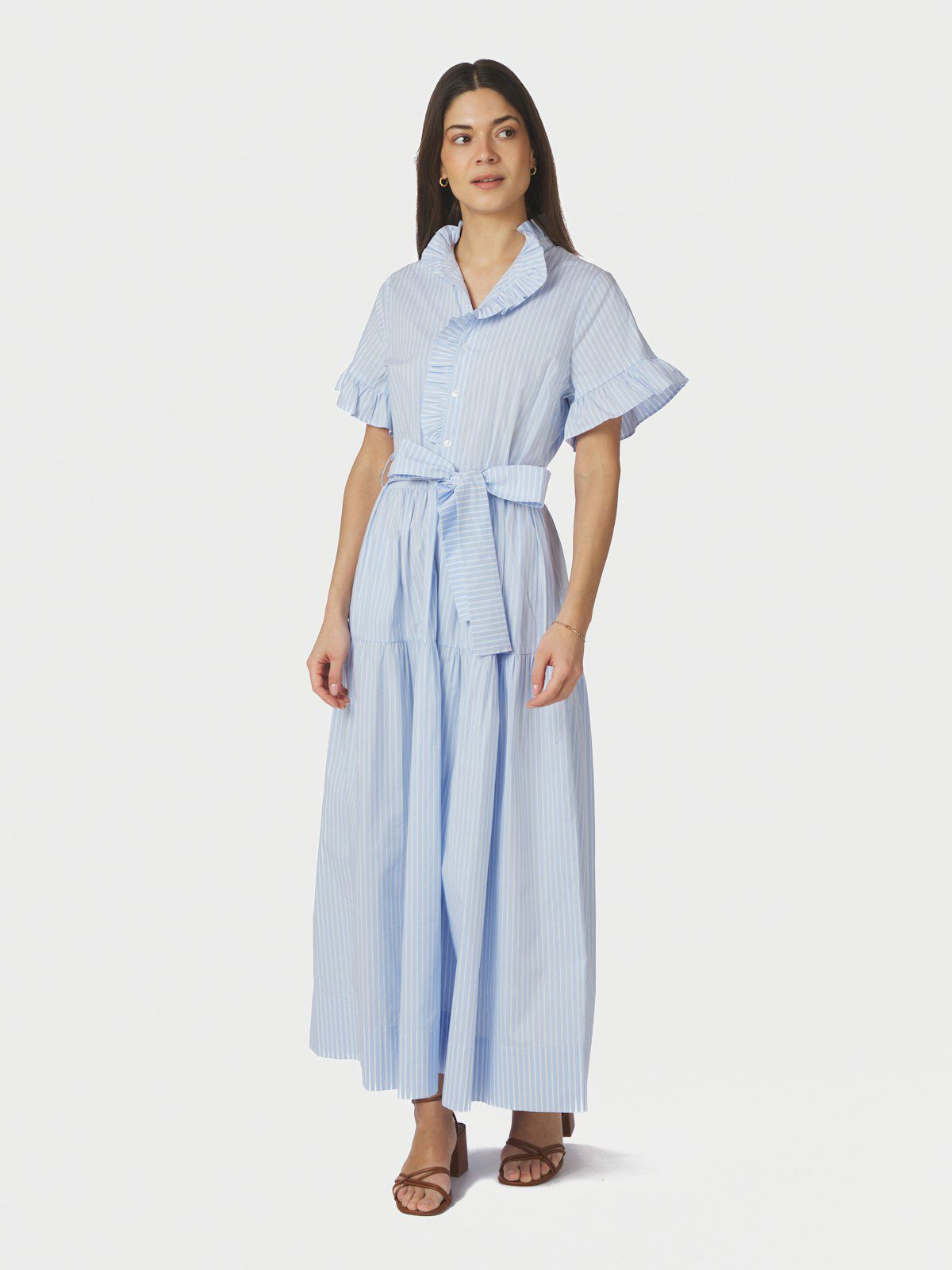 Nellie Soft Stripe Dress