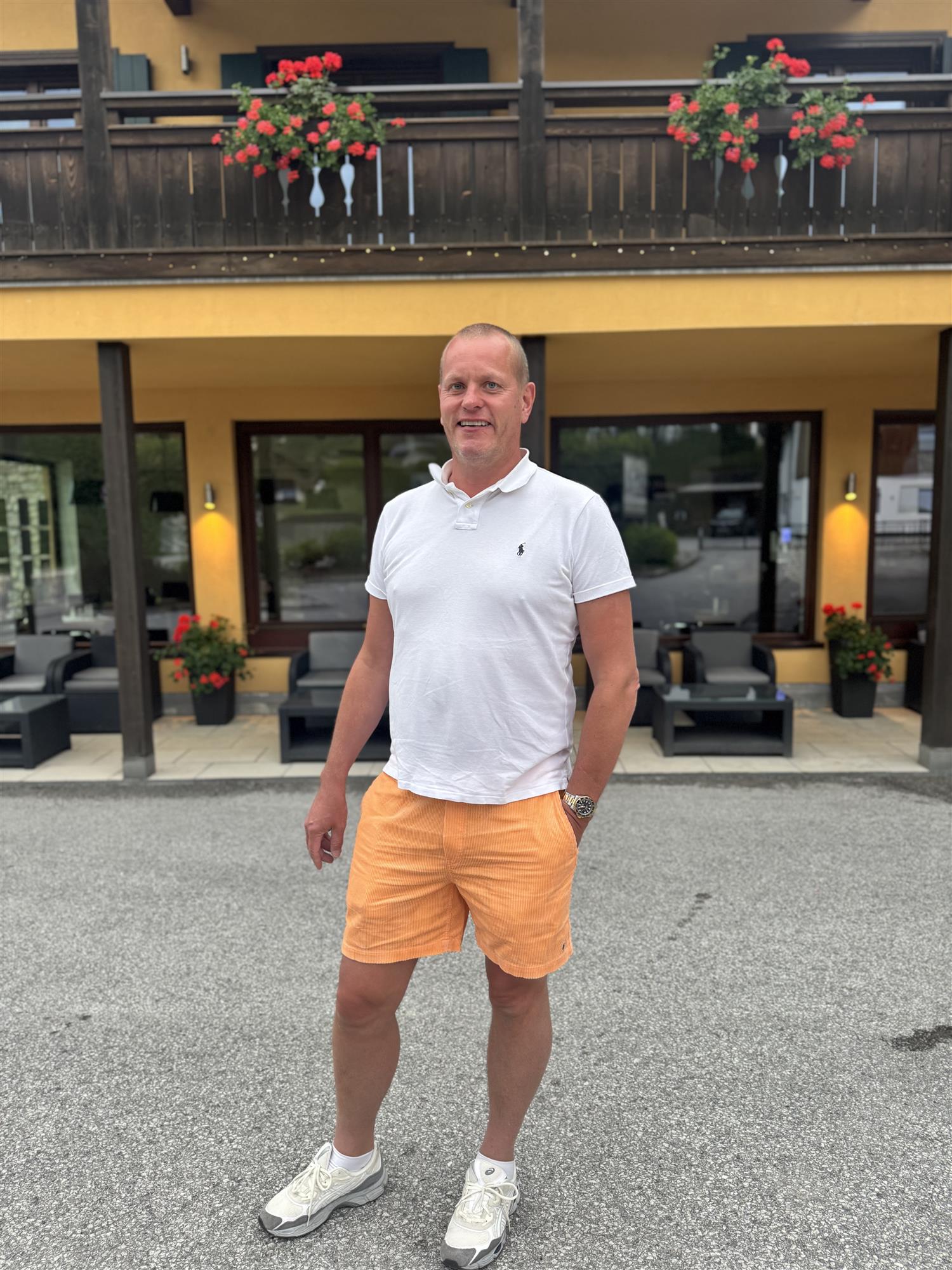 Woven-Shorts i Orange, shorts fra Polo Ralph Lauren hos Image Mandal