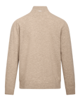 Sairus Halfzip i light sand sett fra siden, genser fra Urban Pioneers hos Image Mandal