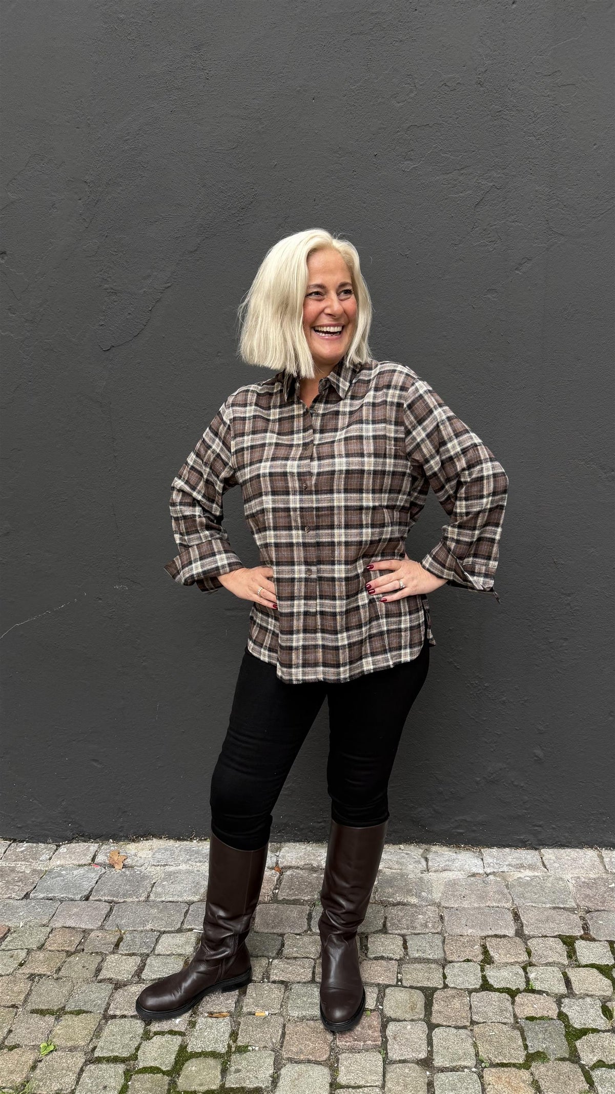 Dita Flannel Check Shirt