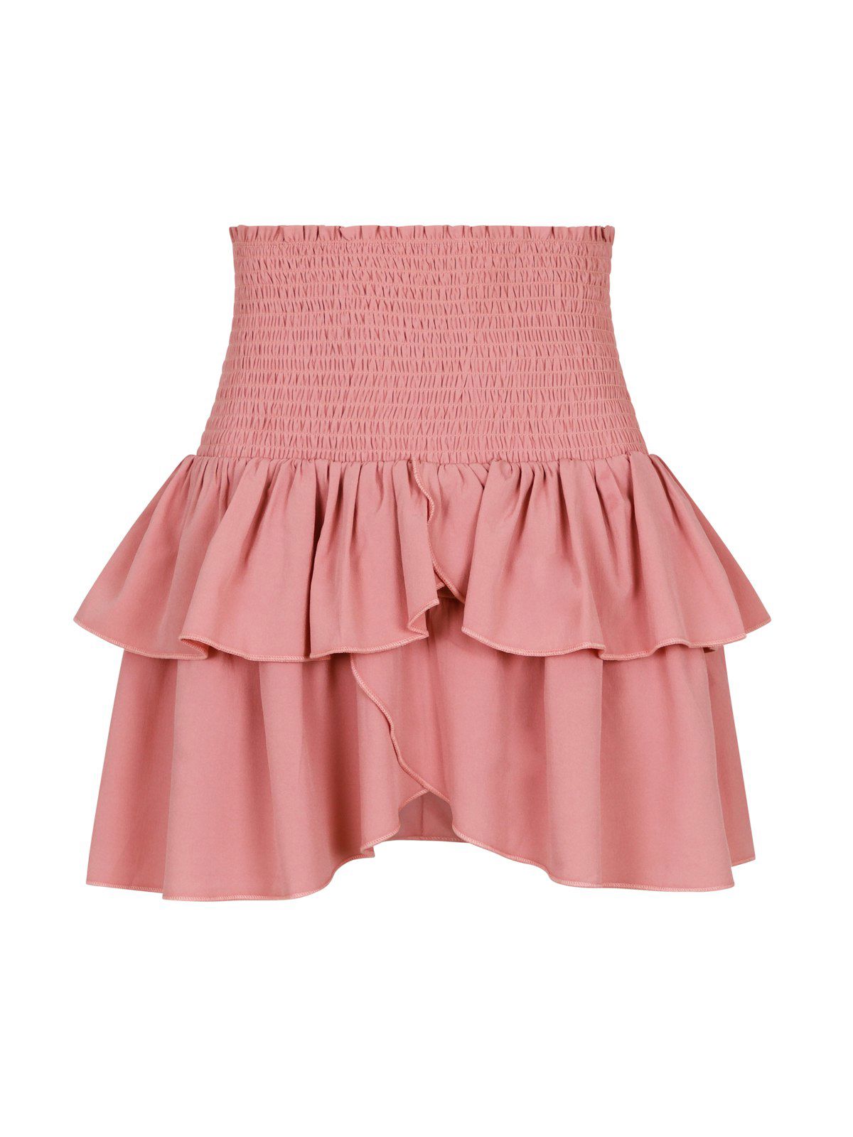 Carin R Skirt i blomstret rose, skjørt fra Neo Noir hos Image Mandal