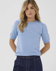 Milasz Ss Pullover alternativt utsnitt, cardigan fra Saint Tropez hos Image Mandal