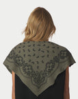 Adelina Paisley Knit Scarf