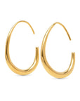 Vilhelmina - Adjustable Hoop Earrings Stainless St i plated base metal, tilbehør fra Timi Of Sweden hos Image Mandal